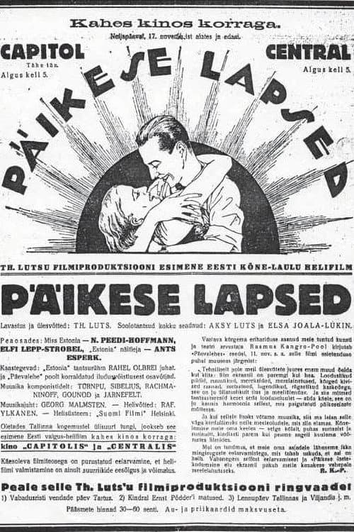 Päikese lapsed (1932) poster