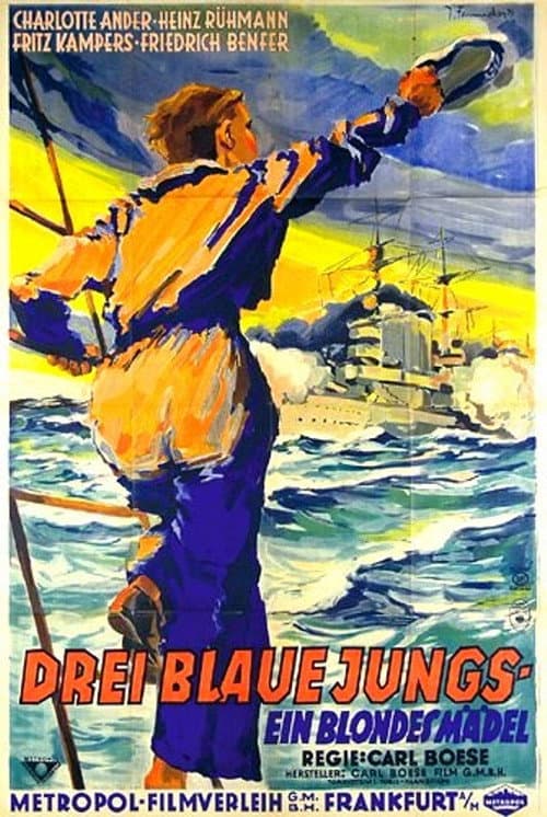 Drei blaue Jungs, ein blondes Mädel (1933) poster