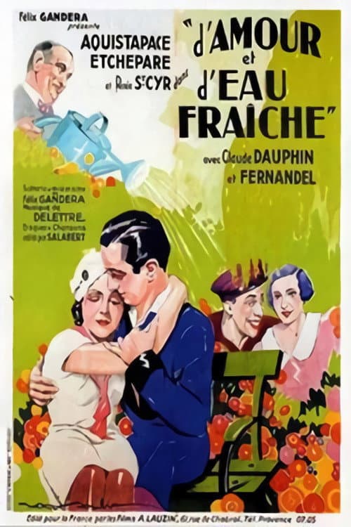D'amour et d'eau fraîche (1933) poster