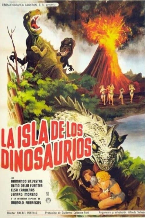 La isla de los dinosaurios (1967) poster