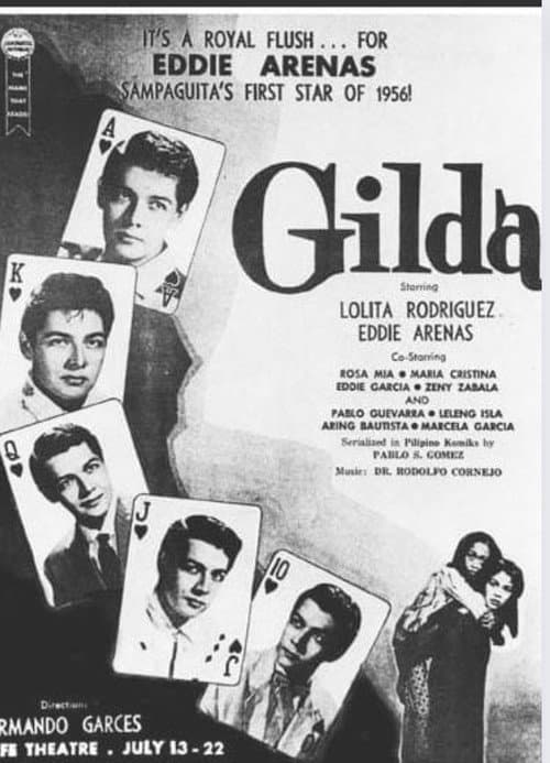 Gilda (1956) poster