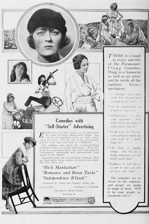 Romance and Brass Tacks (1918) poster