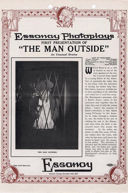 The Man Outside (1913) poster