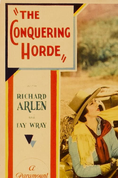 The Conquering Horde (1931) poster