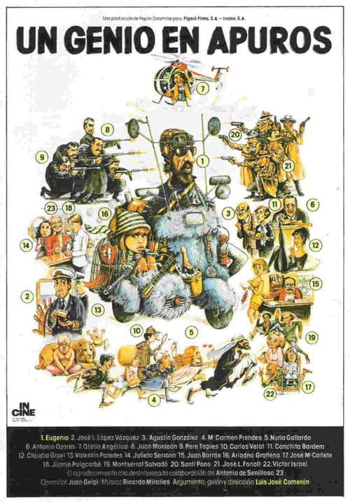 Un genio en apuros (1983) poster