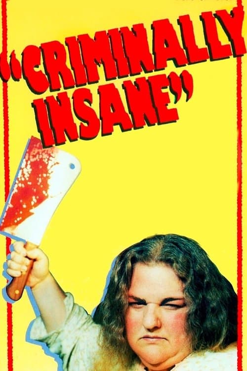 Criminally Insane (1975) poster