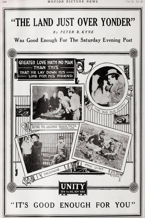 The Land Just Over Yonder (1916) poster