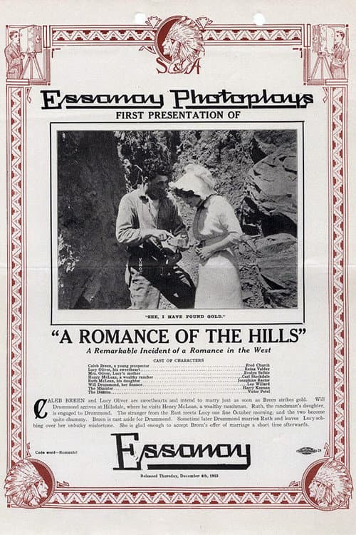 A Romance of the Hills (1913) poster