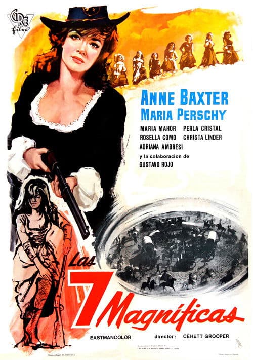 Las 7 magnificas (1966) poster