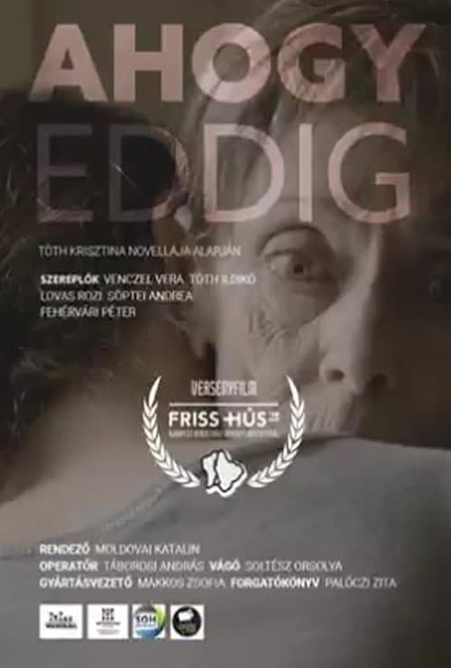 Ahogy Eddig (2019) poster
