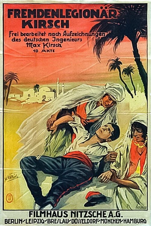 Fremdenlegionär Kirsch (1921) poster