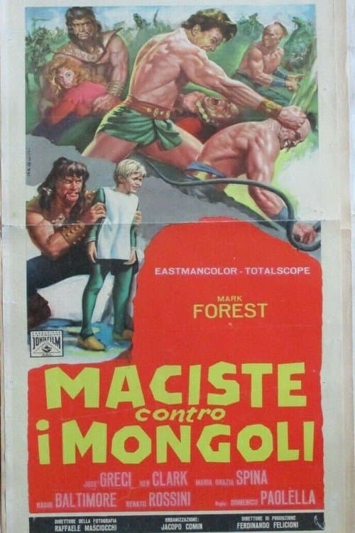 Maciste contro i Mongoli (1963) poster