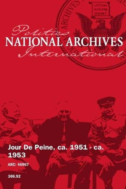 Jour de peine (1952) poster