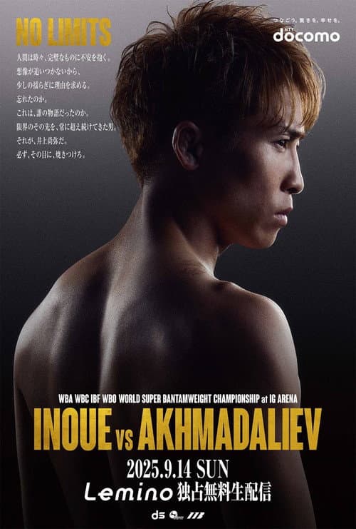 ＮＴＴドコモ Presents Lemino BOXING トリプル世界タイトルマッチ (2025) poster