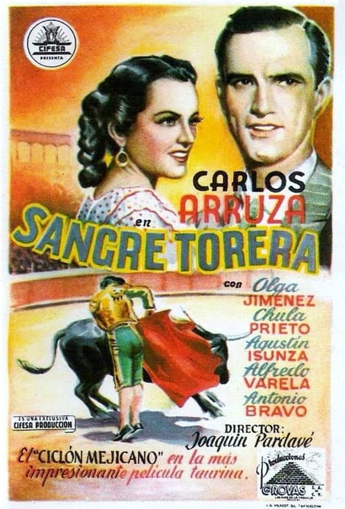 Sangre torera (1950) poster