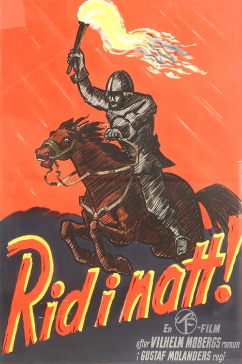 Rid i natt! (1942) poster