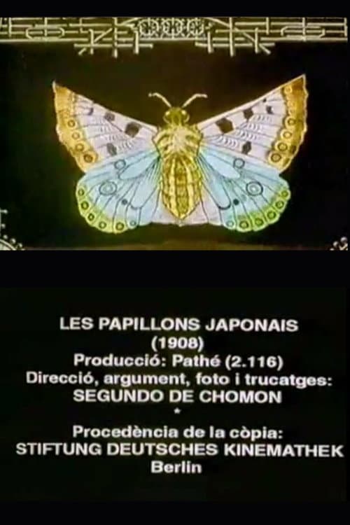 Les Papillons japonais (1908) poster