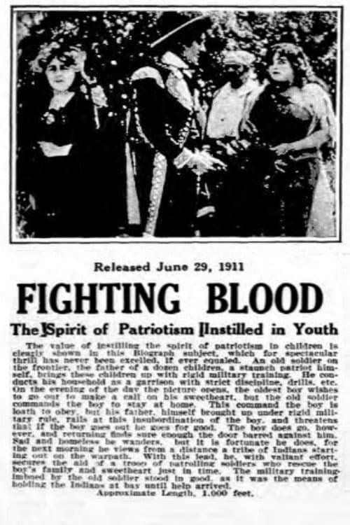 Fighting Blood (1911) poster
