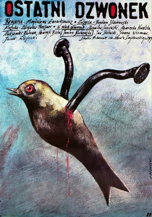 Ostatni dzwonek (1989) poster