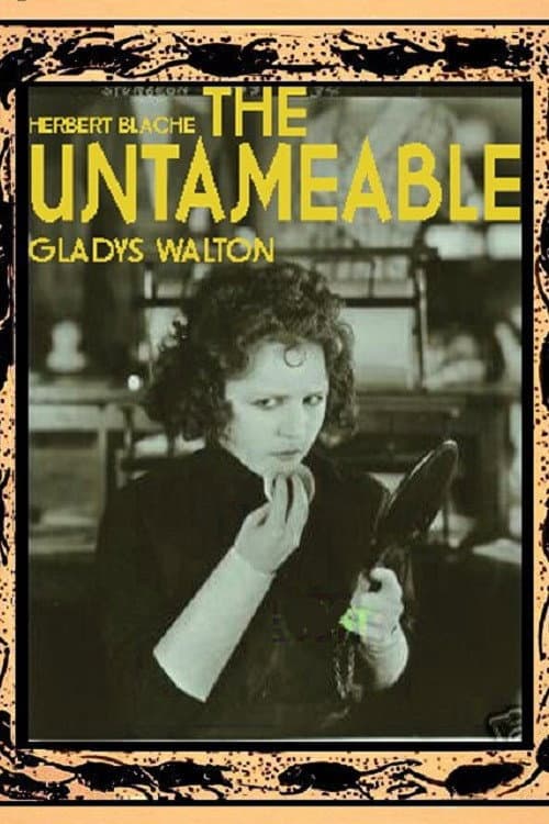 The Untameable (1923) poster
