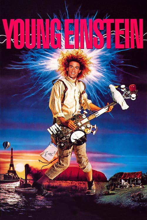 Young Einstein (1988) poster