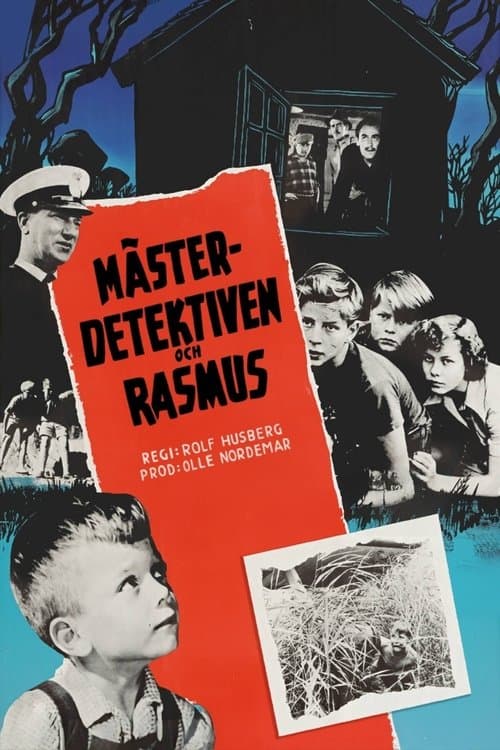 Mästerdetektiven och Rasmus (1953) poster