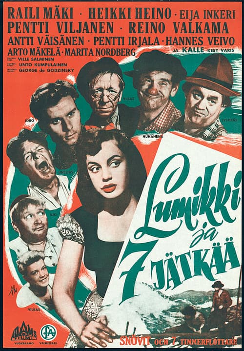 Lumikki ja 7 jätkää (1953) poster