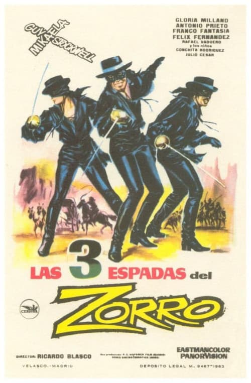 Le tre spade di Zorro (1963) poster