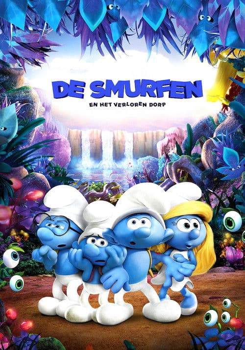 De Smurfen en het Verloren Dorp (2017) poster