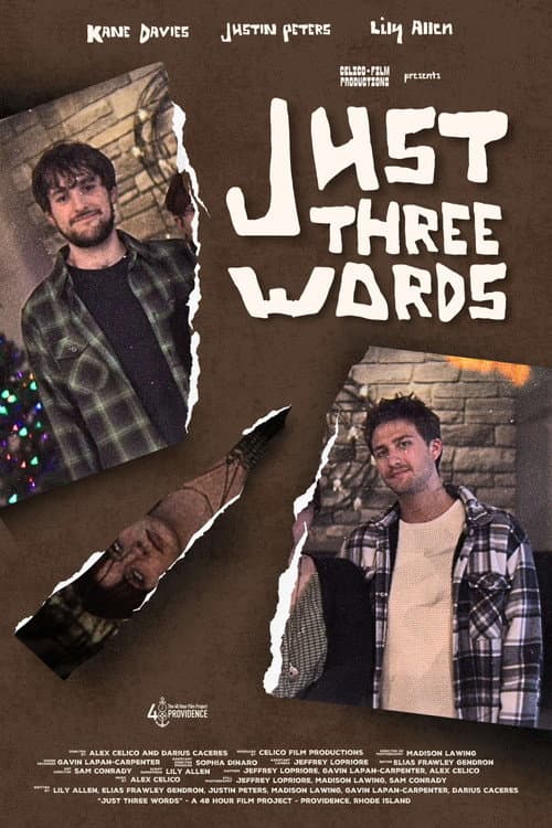 Just Three Words (2026) poster