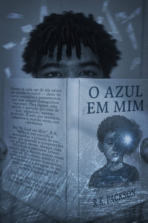 entrelinhas azuis (2025) poster