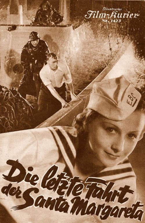 Die letzte Fahrt der Santa Margareta (1936) poster