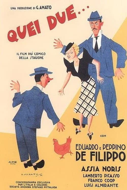 Quei due (1935) poster