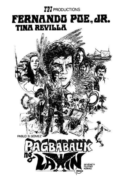 Pagbabalik ng Lawin (1975) poster