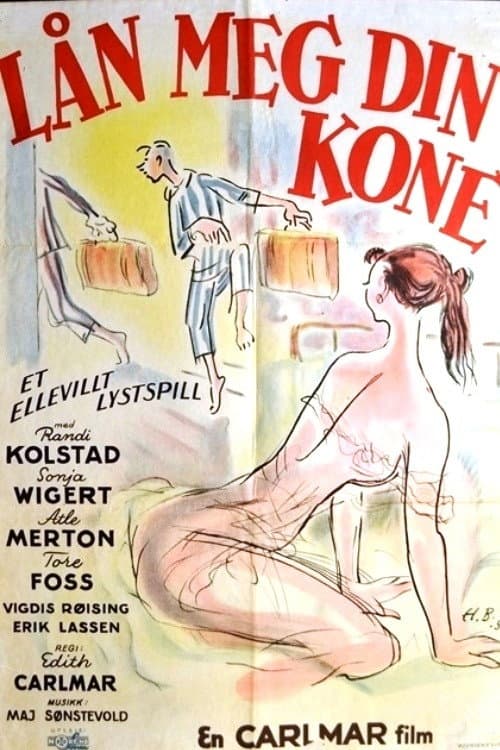 Lån meg din kone (1958) poster