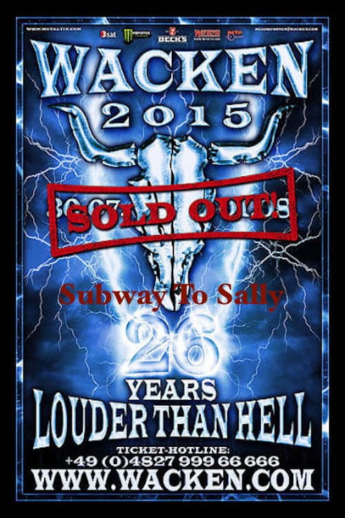 Subway To Sally: Live in Wacken 2015 (2015) poster