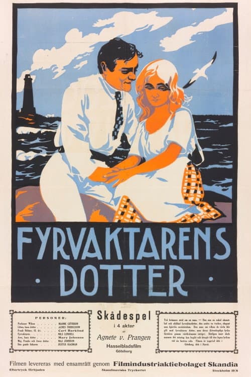 Fyrvaktarens dotter (1918) poster