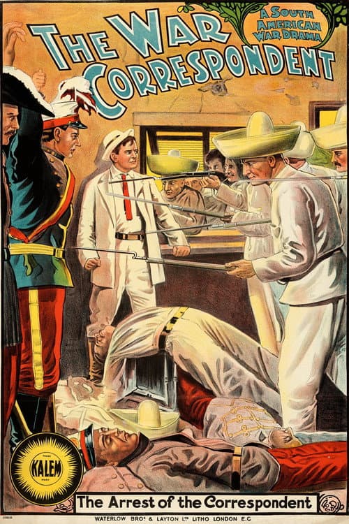 The War Correspondent (1913) poster