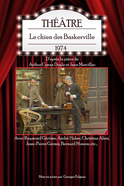 Le chien des Baskerville (1974) poster