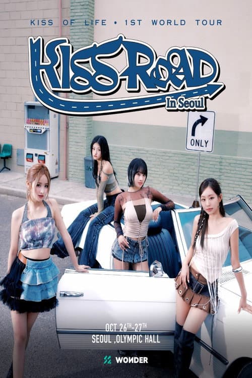 KISS OF LIFE 1st World Tour [KISS ROAD] in Seoul (2025) poster