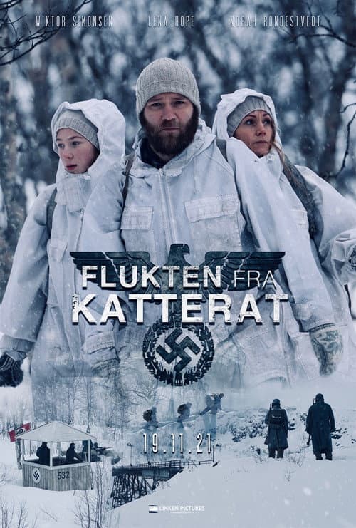 Flukten fra Katterat (2021) poster