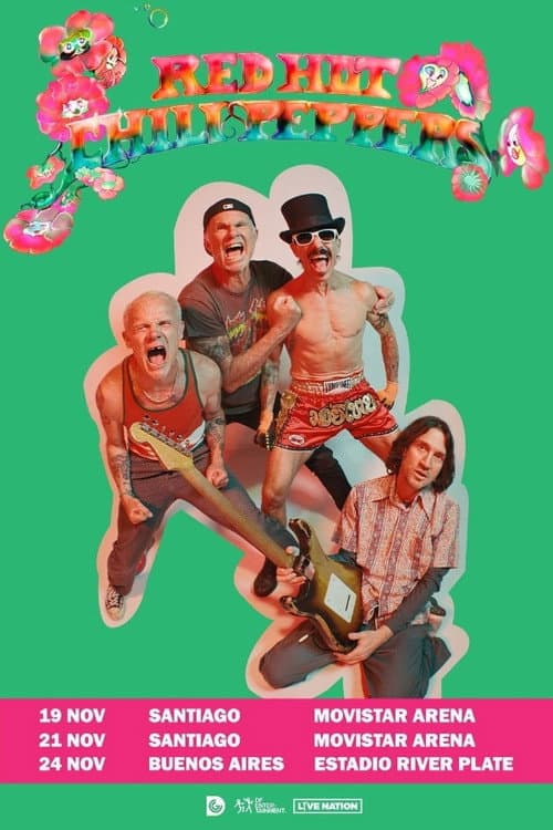 Red Hot Chili Peppers live at Estadio River Plate, Buenos Aires, Argentina November 24, 2023 (2023) poster