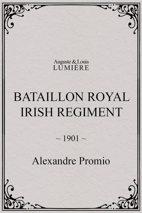 Bataillon Royal Irish Regiment (1901) poster