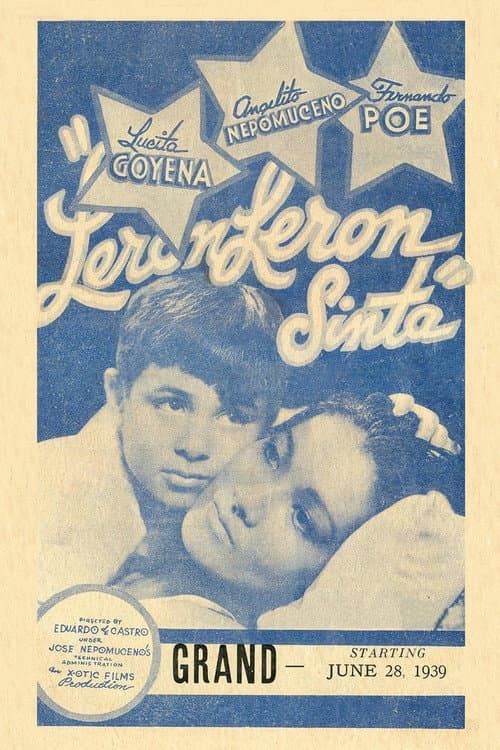 Leron Leron Sinta (1939) poster