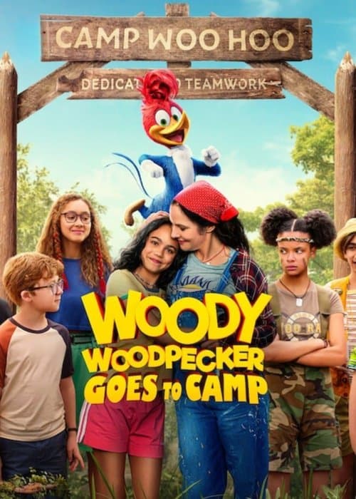 Woody Woodpecker gaat op kamp (2024) poster