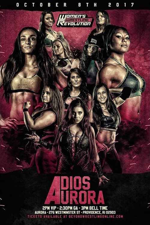 WWR Adios Aurora (2017) poster