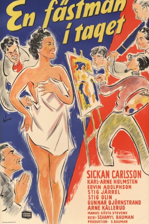 En fästman i taget (1952) poster