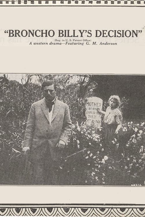 Broncho Billy's Decision (1914) poster
