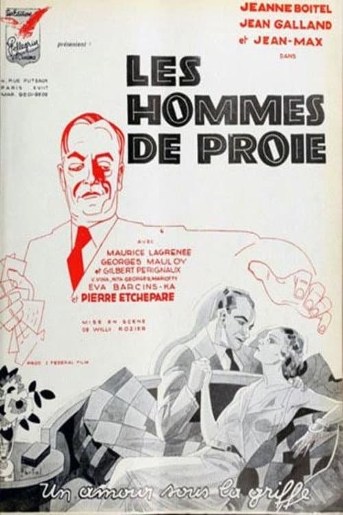 Les hommes de proie (1937) poster