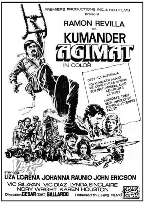 Kumander Agimat (1976) poster